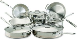 14-piece Cookware Set / Copper Core - Packaging Damage
