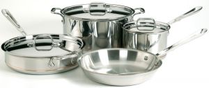 7-Piece Cookware Set / Copper Core - Packaging Damage